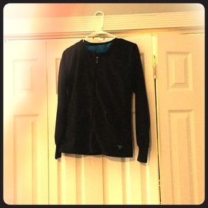 Black med couture scrubs